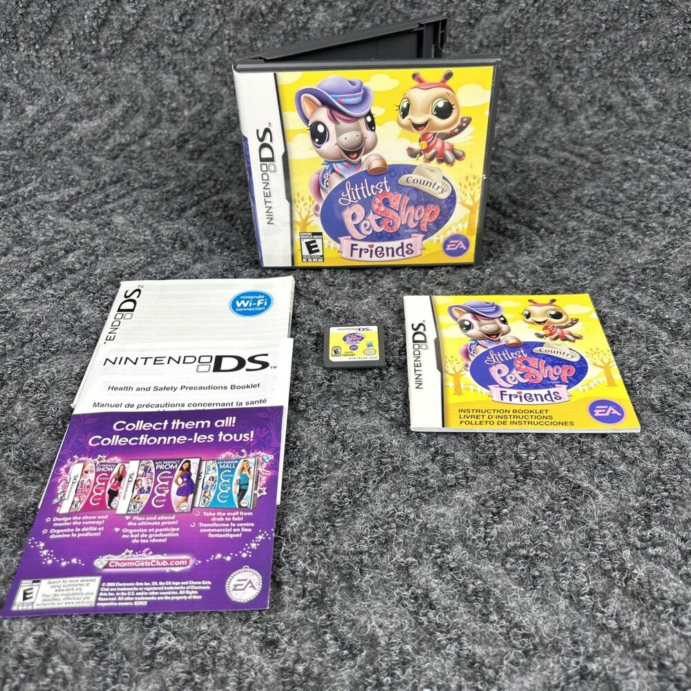 Littlest Pet Shop Friends: Country (Nintendo DS) Complete CIB